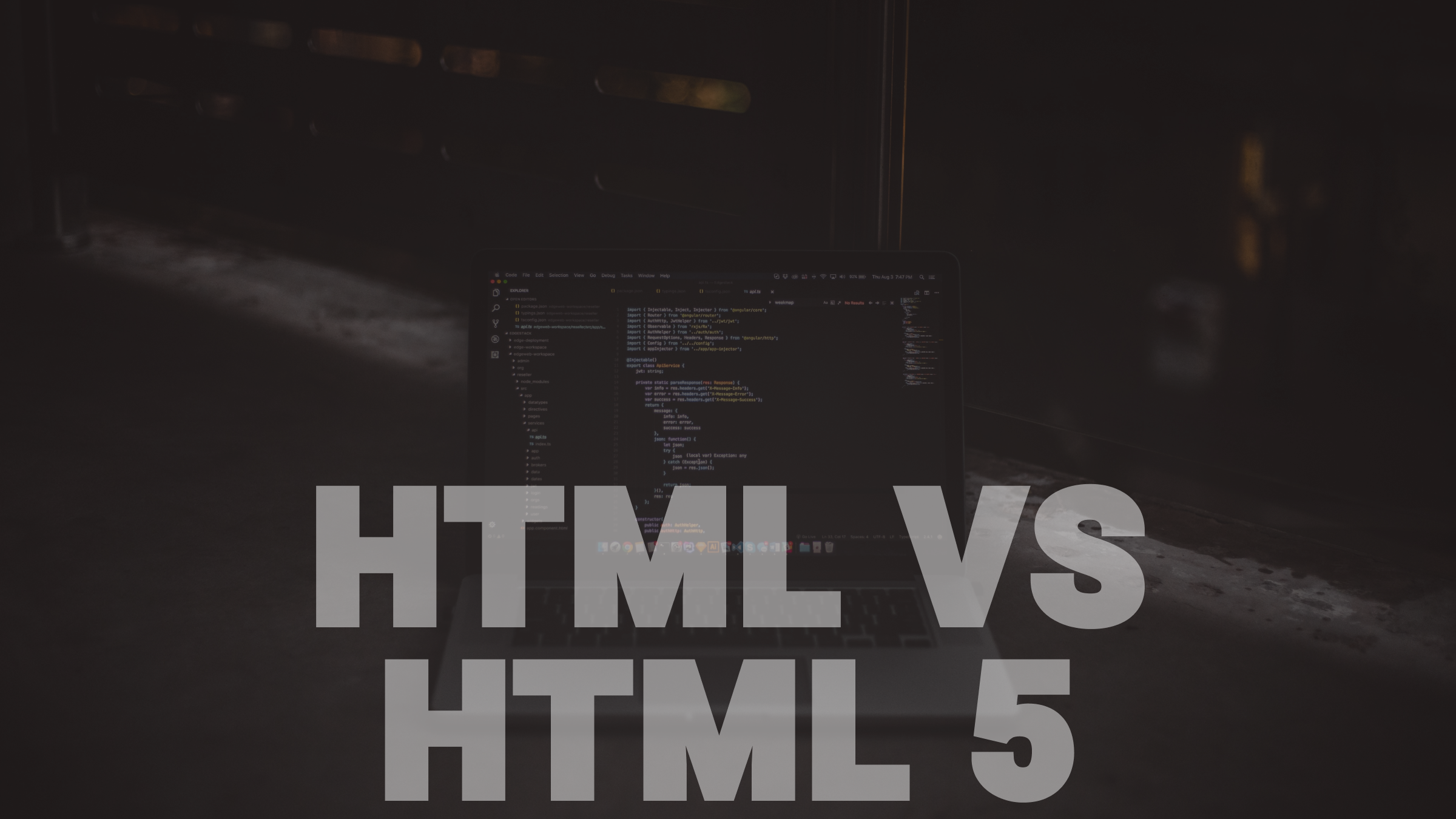 HTML VS HTML 5