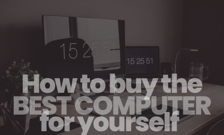 How to buy the best computer for yourself - Cover