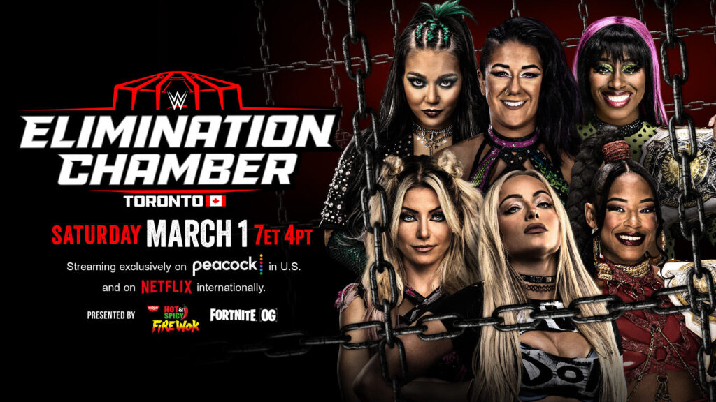 WWE Elimination Chamber match for a Women's World Championship match at WrestleMania 41 - WWE Elimination Chamber: Toronto (2025) – Match Card, Storylines and Predictions - Brain X Pedia