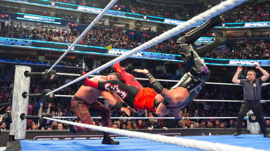 Jacob Fatu vs. Braun Strowman vs. Damian Priest - 2025 Men’s Elimination Chamber Qualifying match - WWE SmackDown - Brain X Pedia