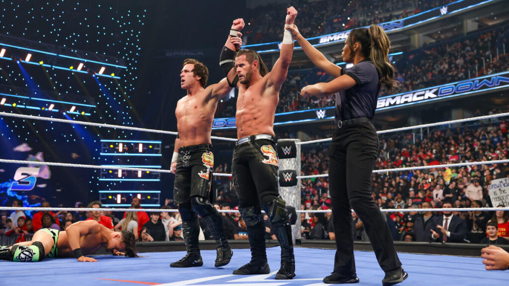 Los Garzas vs. Motor City Machine Guns on WWE SmackDown - WWE SmackDown Results: Winners, Ratings, and Highlights From Feb. 14 - Brain X Pedia