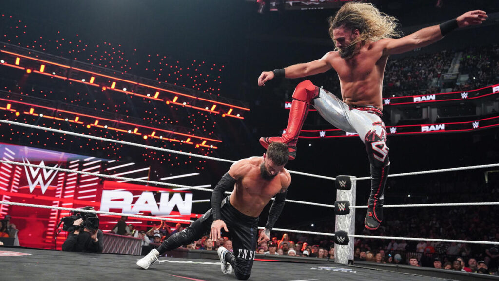 Seth Rollins vs. Finn Bálor - 2025 Men’s Elimination Chamber qualifying match - WWE Raw Results: Winners, Ratings, and Highlights From Feb. 17 - Brain X Pedia