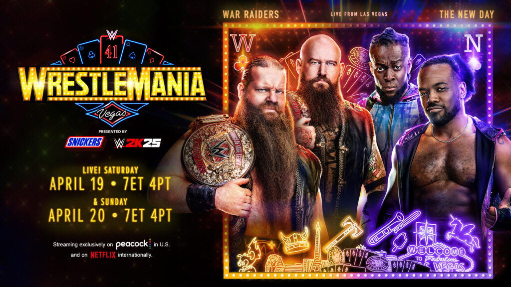 The War Raiders (c) vs. The New Day – World Tag Team Championship - WWE WrestleMania 41 – Match Card, Storylines and Predictions - Brain X Pedia
