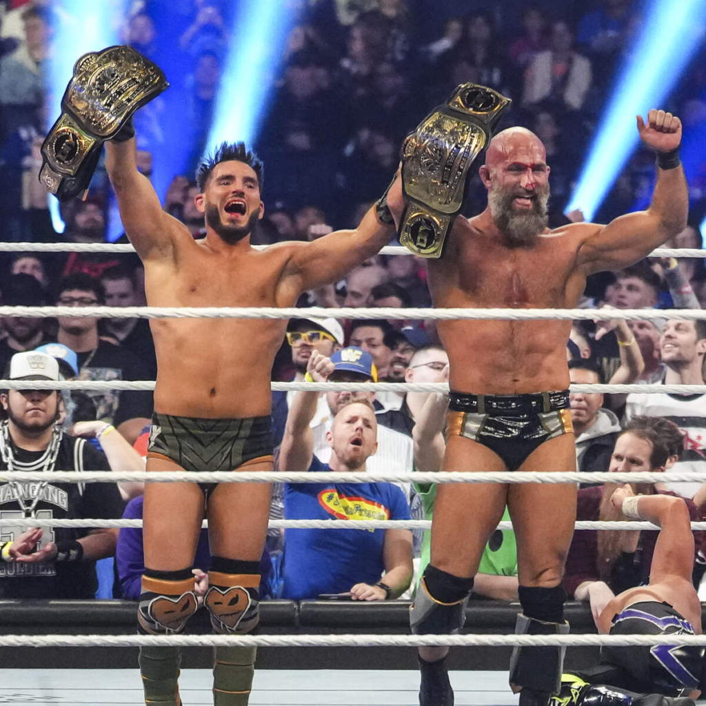 #DIY defend their WWE Tag Team Championship against Motor City Machine Guns in a 2-out-of-3 Falls Match - WWE Royal Rumble (2025) – Results: Winners, Ratings, and Highlights - Brain X Pedia