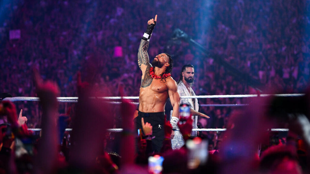The Fall of the Chief - Roman Reigns at WrestleMania: Chronicles of the Tribal Chief - Brain X Pedia