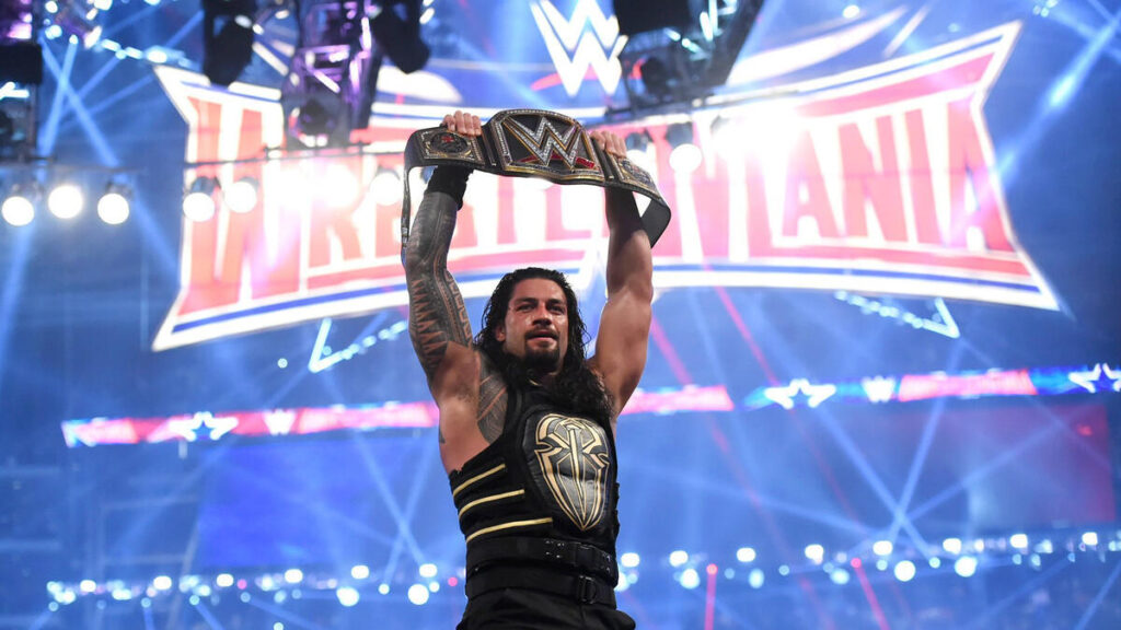 Roman Reigns at WrestleMania: Battle with the King - Roman Reigns at WrestleMania: Chronicles of the Tribal Chief - Brain X Pedia