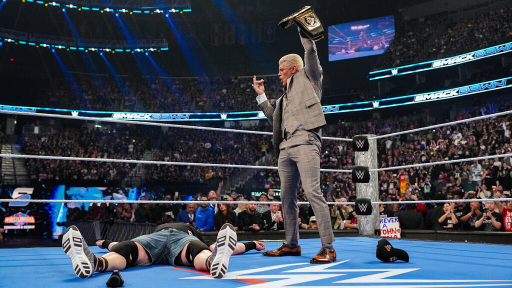 John Cena and Cody Rhodes come face-to-face before WrestleMania 41 - WWE SmackDown Results: Winners, Ratings, and Highlights From Apr. 18 - Brain X Pedia
