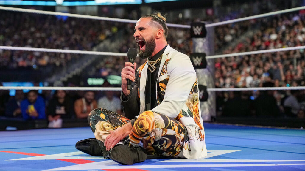 Seth Rollins kicks off WWE SmackDown - WWE SmackDown Results: Winners, Ratings, and Highlights From Apr. 18 - Brain X Pedia
