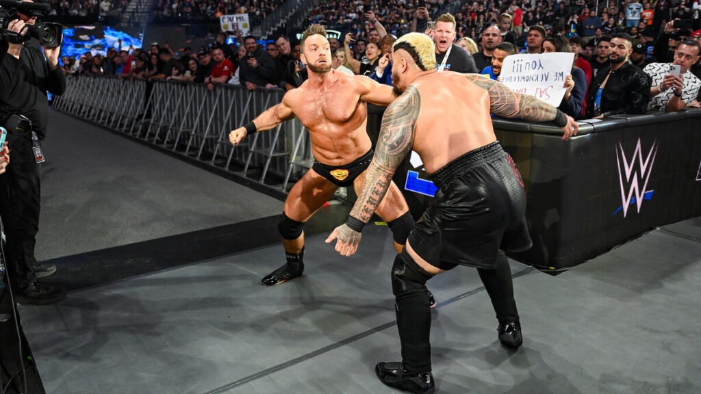 LA Knight and Braun Strowman vs. Solo Sikoa and Jacob Fatu - WWE SmackDown Results: Winners, Ratings, and Highlights From Apr. 18 - Brain X Pedia