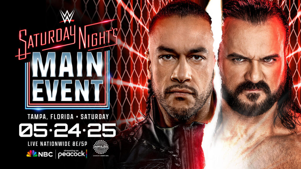Damian Priest vs. Drew McIntyre - Steel Cage match - WWE Saturday Night's Main Event XXXIX – Match Card, Storylines and Predictions - Brain X Pedia