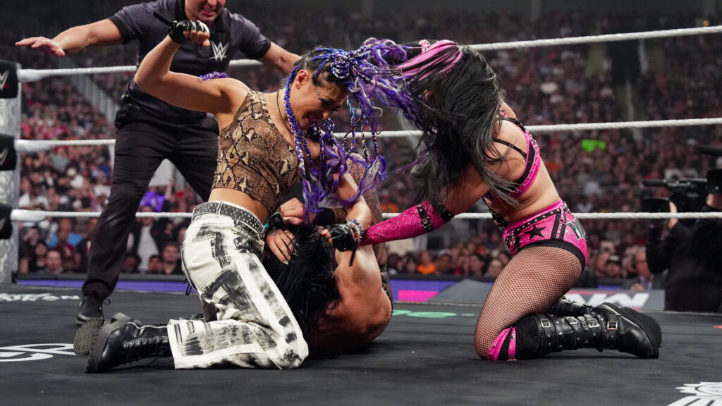 Rhea Ripley vs. Roxanne Perez - WWE Raw Results: Winners, Ratings, and Highlights From Apr. 28 - Brain X Pedia
