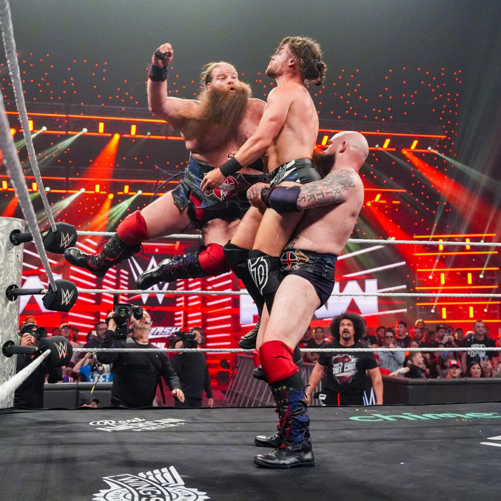 The War Raiders vs. The Judgment Day - WWE Raw Results: Winners, Ratings, and Highlights From Apr. 28 - Brain X Pedia