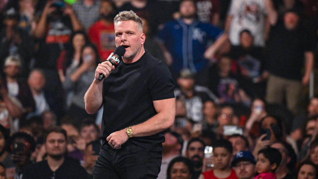 Pat McAfee addresses his ongoing situation with Gunther - WWE Raw Results: Winners, Ratings, and Highlights From Apr. 28 - Brain X Pedia