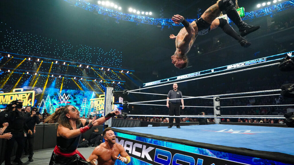 LA Knight vs. Aleister Black vs. Shinsuke Nakamura - WWE SmackDown Results: Winners, Ratings, and Highlights From May 23 - Brain X Pedia