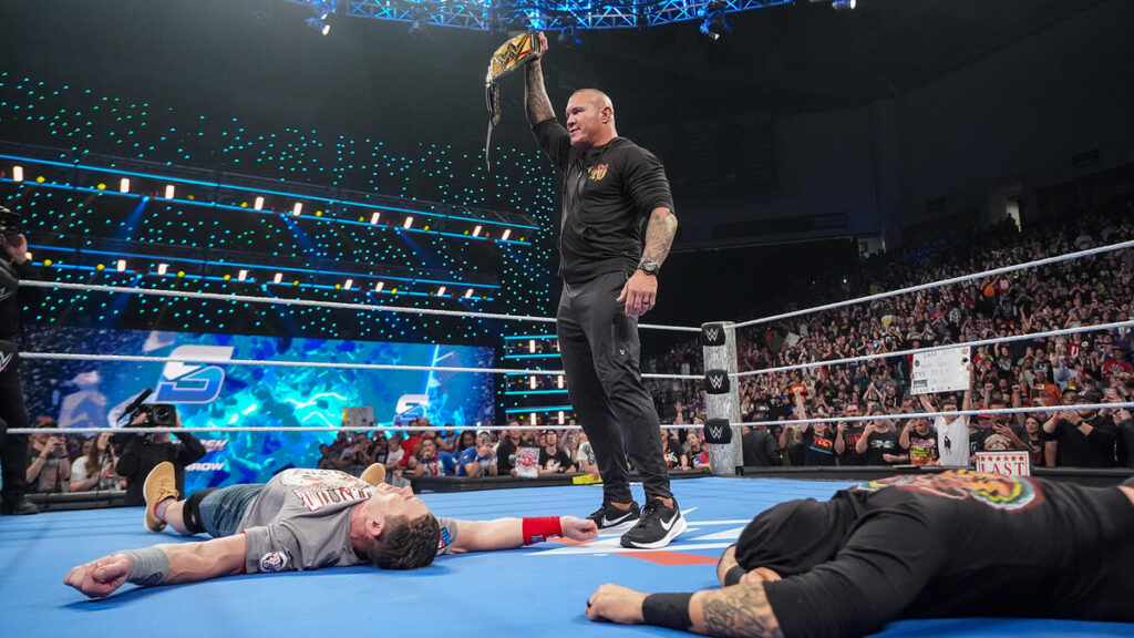 The Champ meets the Legend Killer - WWE SmackDown Results: Winners, Ratings, and Highlights From May 9 - Brain X Pedia