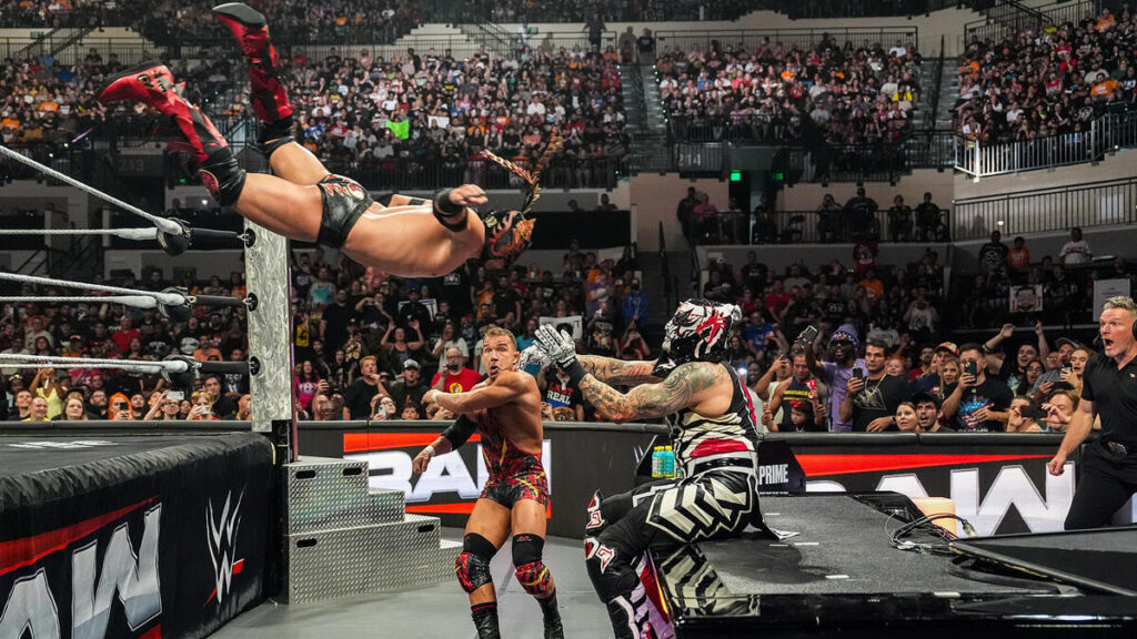 Penta vs. Dragon Lee vs. Chad Gable - WWE Raw Results: Winners, Ratings, and Highlights From May 26 - Brain x Pedia