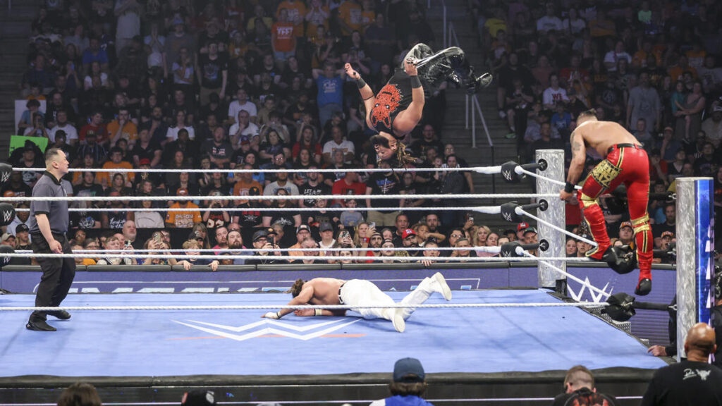 Jacob Fatu vs. Andrade vs. Carmelo Hayes - WWE SmackDown Results: Winners, Ratings, and Highlights From May 30 - Brain X Pedia